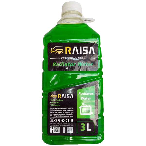 آب رادیاتور 3 لیتری سبز